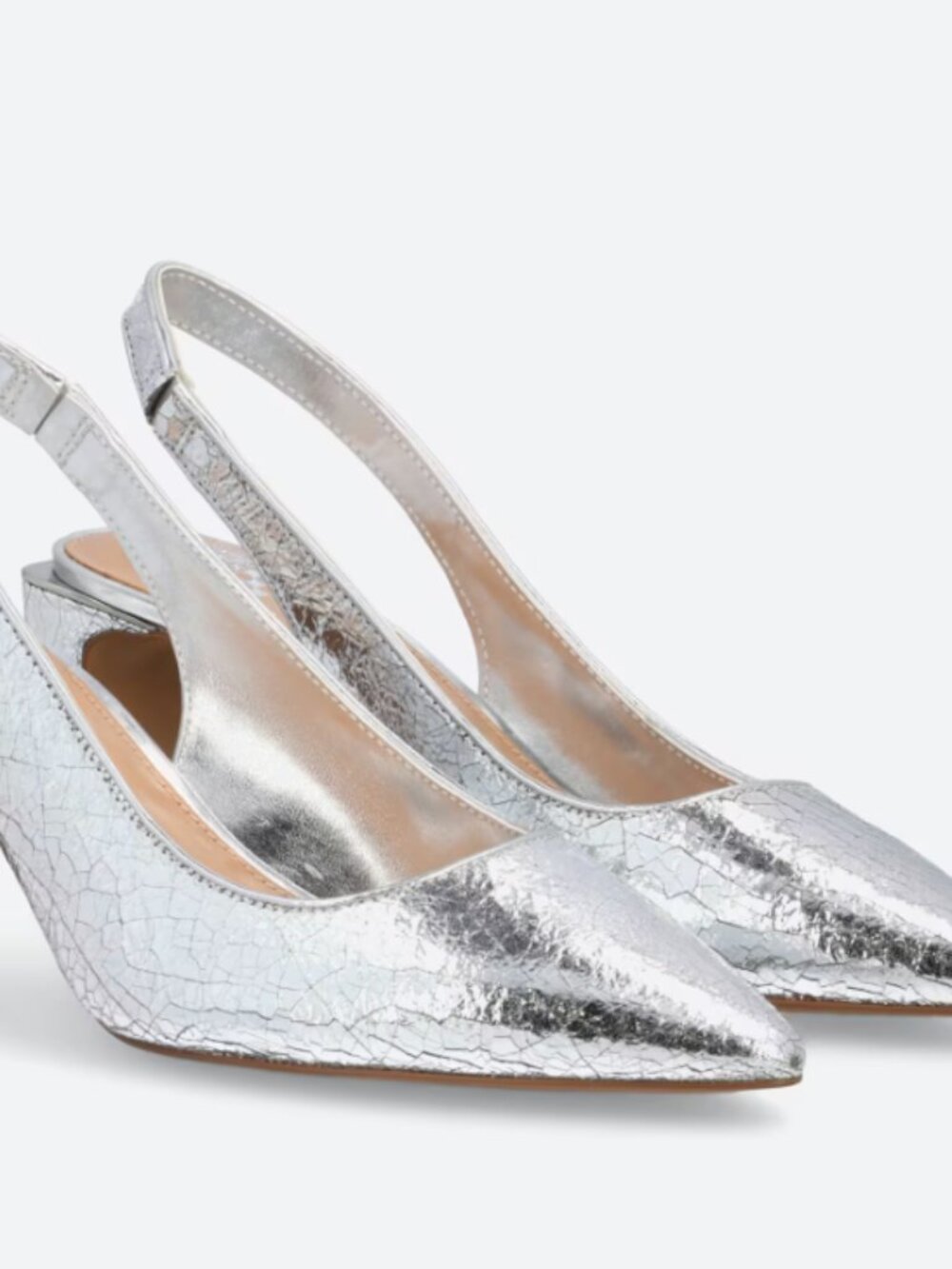 Vince Camuto Footwear Hamden Slingback Leather Heels